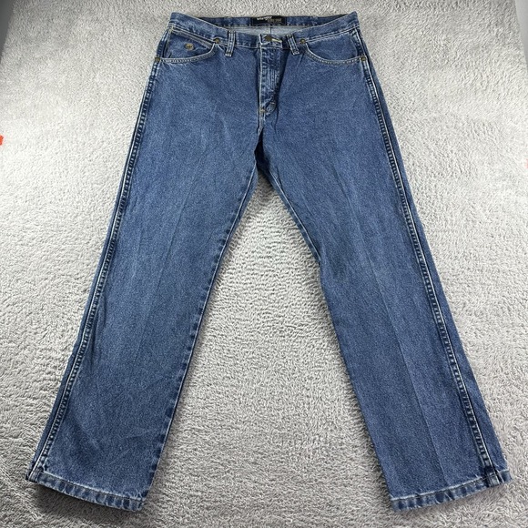 VINTAGE Wrangler George Strait Cowboy Cut Original Fit Jeans Mens 34x30 Medium - Picture 1 of 12